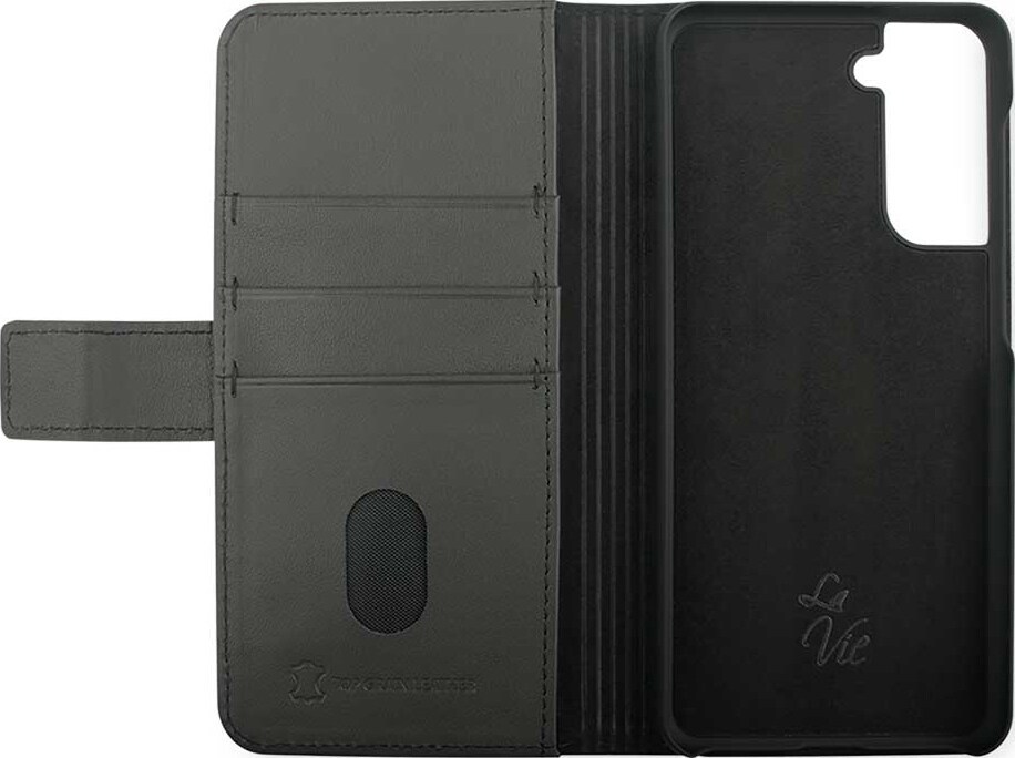 La Vie Samsung Galaxy S21 Ultra plånboksfodral (svart)