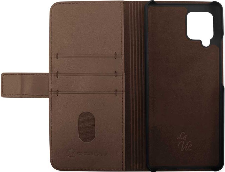 La Vie Samsung Galaxy A42 5G plånboksfodral (walnut brown)