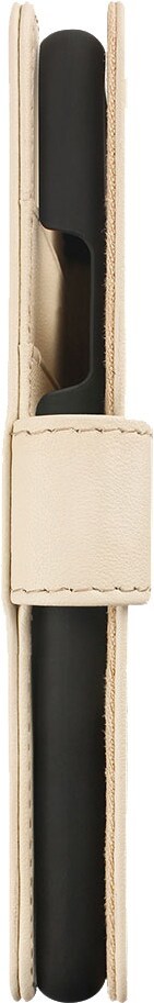 La Vie iPhone Xs Max läder plånboksfodral (beige) - 3