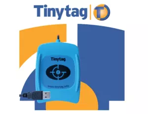 Tinytag Explorer samt dockningsplatta