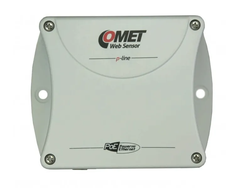 Comet transmitter med PoE för extern givare temp eller temp och fukt