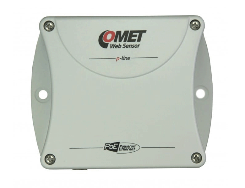 Comet transmitter med PoE för extern givare temp eller temp och fukt