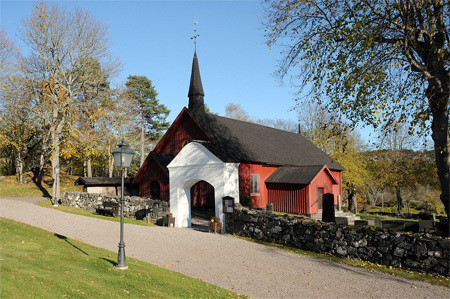 Intab Wireless System i Tunabergs Kyrka   Bildkälla: http://commons.wikimedia.org/wiki/File:Tunabergs_kyrka_Nyk%C3%B6pings_kommun.jpg?uselang=sv