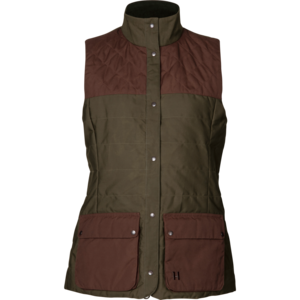 Retrieve väst Dam Härkila - Dark warm olive/Burgundy 