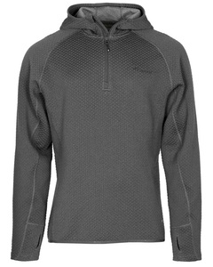 Everyday Travel Hoodie Pinewood - Gråmelerad 