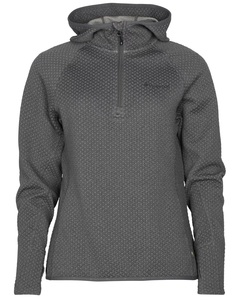 Everyday Travel Hoodie Dam Pinewood - Gråmelerad 