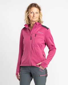 Abisko Power Fleece Jacka Dam Pinewood - Rosa 