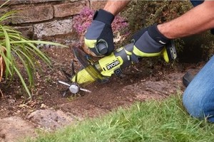 Ryobi RY18HCA-0 Handhållen Kultivator 18V