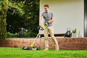 Ryobi RY18LMC30A-0 Kombinerad trimmer och gräsklippare