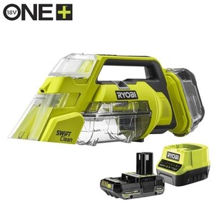Ryobi RDC18-1C20G Startkit Swift Clean Matt-/Textilvårdsmaskin 
