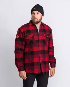 Canada Classic 2.0 Vadderad Skjorta Pinewood - Röd/Svart *