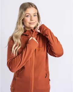 Finnveden Hoodie Dam Pinewood - Terracotta 