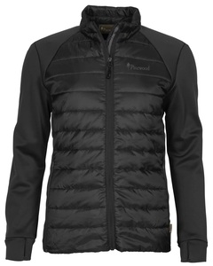 Finnveden Hybrid Powerfleecejacka Dam Pinewood - Svart 