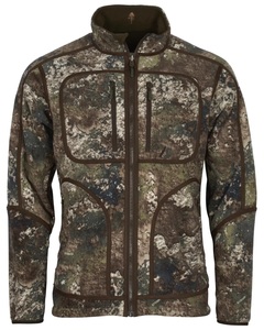 Furudal Reversible Fleeceacka Pinewood - Jaktbrun/Strata 