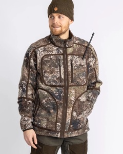 Furudal Reversible Fleeceacka Pinewood - Jaktbrun/Strata 