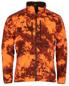 Furudal Reversible Fleeceacka Pinewood - Jaktbrun/Strata Blaze 