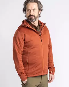 Finnveden Hoodie Pinewood - Terracotta 