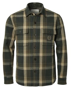 Axe Overshirt Chevalier - Green Checked 