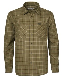Ferret Flannel Shirt Barn Chevalier - Field Green Checked 