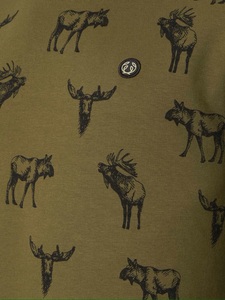 Moose Sweatshirt Chevalier - Forest Green Moose 