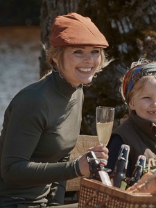 Kelly Longsleeve Top Dam Chevalier - Rifle Green 