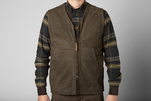 Pro Hunter Leather Väst Härkila - Willow green 