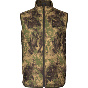 Deer Stalker Camo Reversible Packable Väst Härkila - Willow green/AXIS MSP Forest 