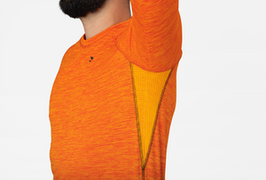 Active L/S t-shirt Seeland - Hi-vis orange 
