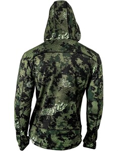 Thon Hoodie 3D Fade Camo Haunter - Green/Black