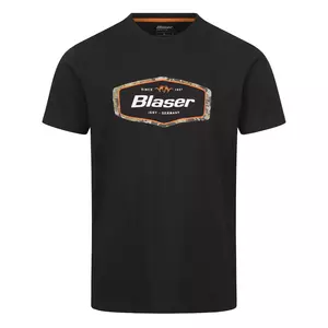 Badge T-Shirt 24 Blaser - Black