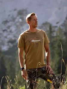 Badge T-Shirt 24 Blaser - Dark Olive