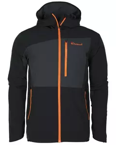 Abisko Light Stretchjacka Pinewood - M.Antracit/Svart 
