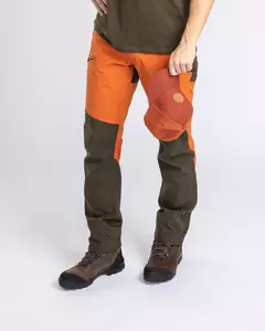 Abisko Brenton Byxa Pinewood - B.Orange/Mossgreen 