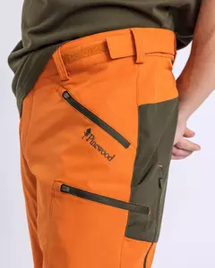 Abisko Brenton Byxa Pinewood - B.Orange/Mossgreen 