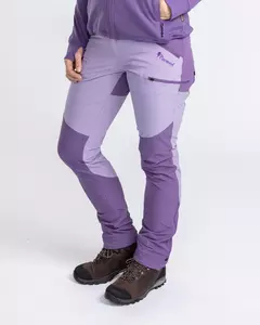 Abisko Light Stretchbyxor Dam Pinewood - L.Lilac/Lilac 