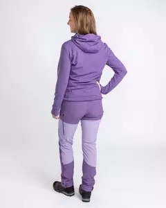 Abisko Light Stretchbyxor Dam Pinewood - L.Lilac/Lilac 