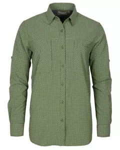 Insectsafe Skjorta Dam Pinewood - PineGreen/Offwhite 