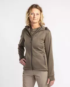 Finnveden Hoodie Dam Pinewood - Olivgrön 