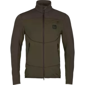 Olaf Fleece Jacka Härkila - Willow green/Shadow grey 