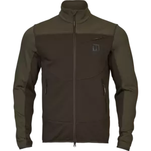 Olaf Fleece Jacka Härkila - Shadow Brown/Forest night 