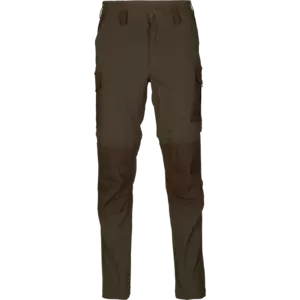 Birch Zip-Off Byxor Seeland - Pine Green/Demitasse Brown 