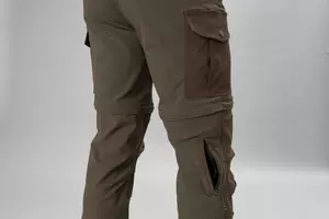 Birch Zip-Off Byxor Seeland - Grizzly Brown 