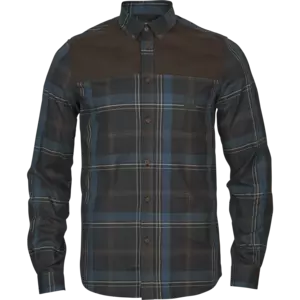 Anker L/S Skjorta Härkila - Dark Navy 