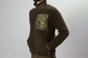 Zephyr Camo Fleece Väst Seeland - Grizzly Brown 