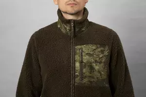 Zephyr Camo Fleece Väst Seeland - Grizzly Brown 