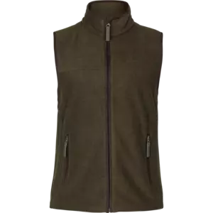 Woodcock Earl Fleece Väst Seeland - Pine Green Melange 