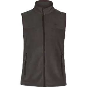 Woodcock Earl Fleece Väst Seeland - Dark Grey Melange 