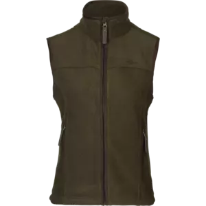 Woodcock Ivy Fleece Väst Dam Seeland - Pine Green Melange 