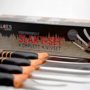 Alces Slaktset 4 knivar