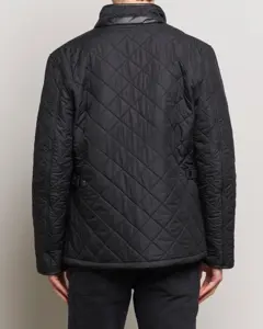 Powell Quilted Jacket Barbour – Black